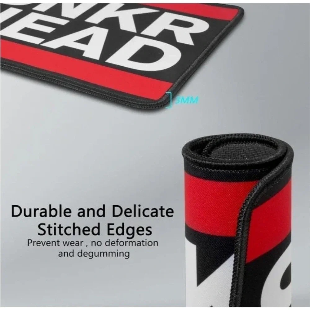 SNKR HEAD Mouse Pad Ultra Smooth‎ Surface Washable Stitched Edges